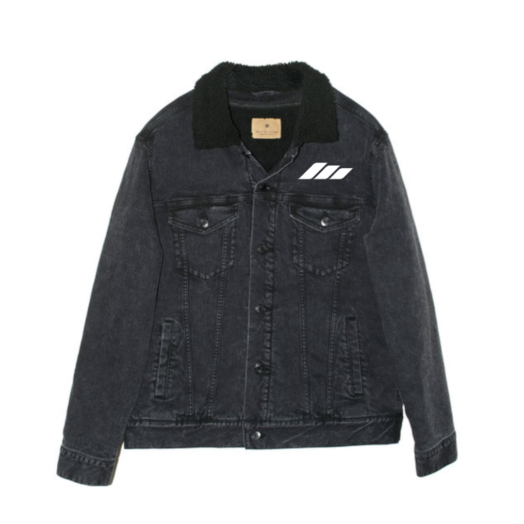Sherpa Denim Jacket: Black - ROC 2021 Retro
