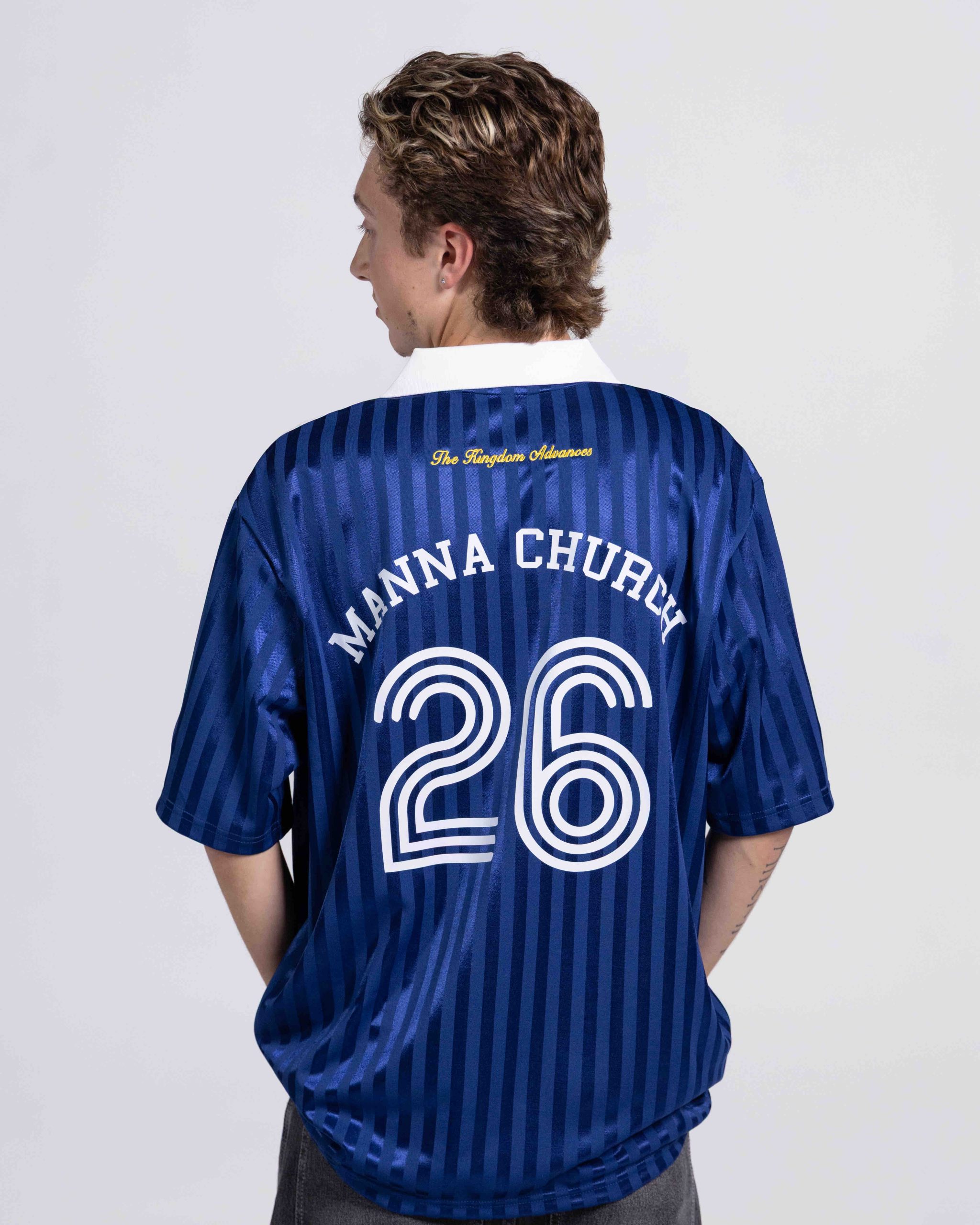 Collar Striped Jersey - Image 4