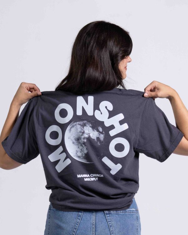 Moonshot Tee Graphite Grey